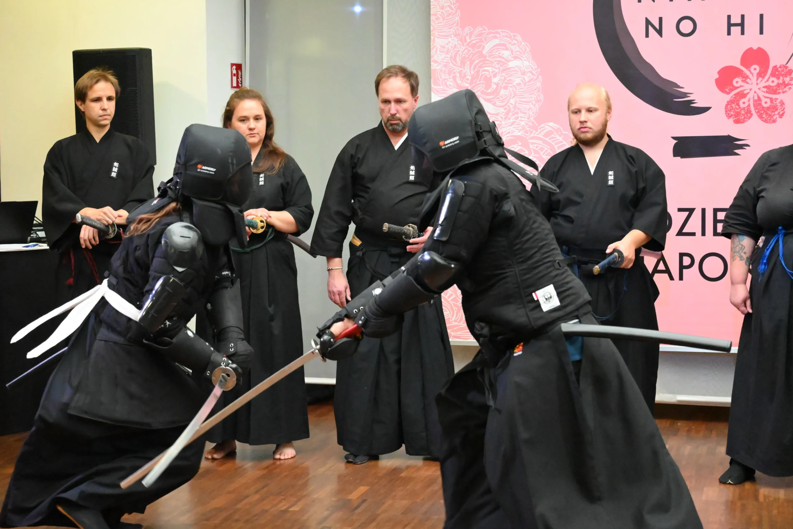 kenseikan grupa sparingowa, sparing kenjutsu