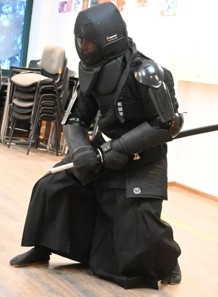 kenseikan grupa sparingowa, sparing kenjutsu