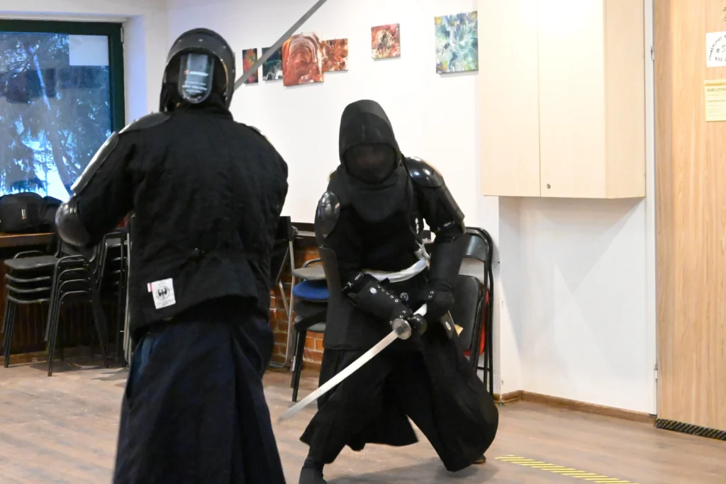 kenseikan grupa sparingowa, sparing kenjutsu